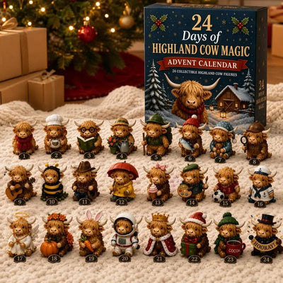 Highland Cow Advent Calendar