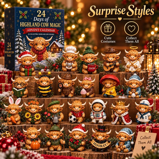 Highland Cow Advent Calendar