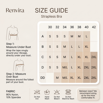 Non-Slip Strapless Bra