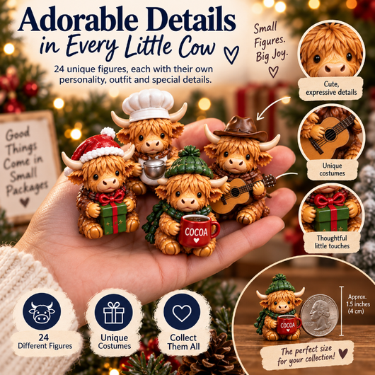 Highland Cow Advent Calendar