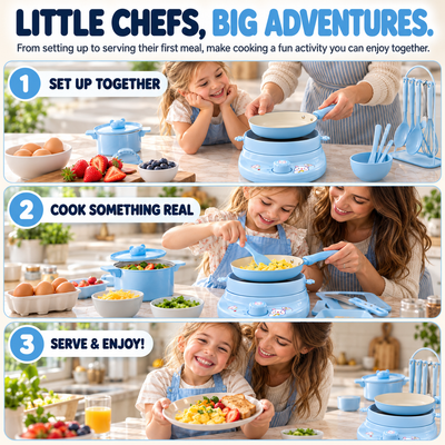 LittleChef™ | Real Cooking Kitchen Set