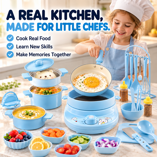 LittleChef™ | Real Cooking Kitchen Set