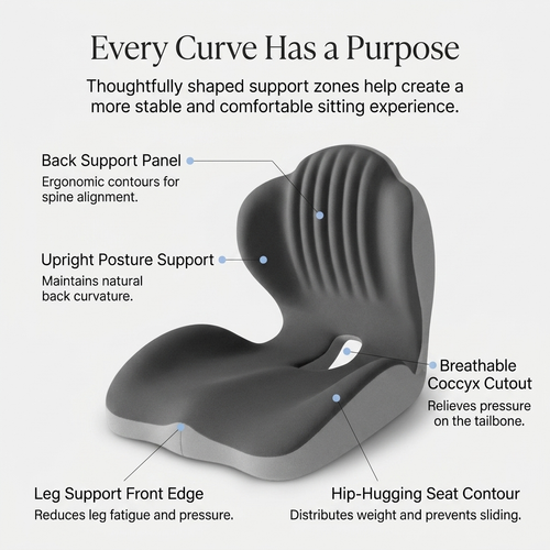 Renvira™ Memory Foam Cushion