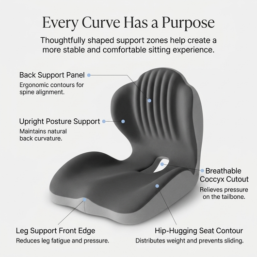 Renvira™ Memory Foam Cushion